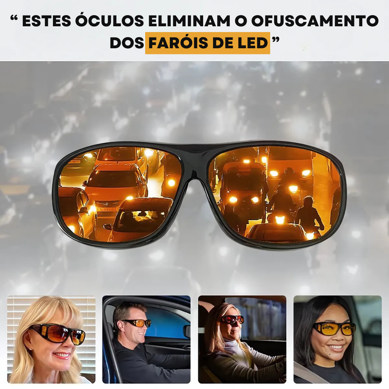 VisioDrive™ — Óculos de Direção Noturna Mais Vendido Do Brasil!
